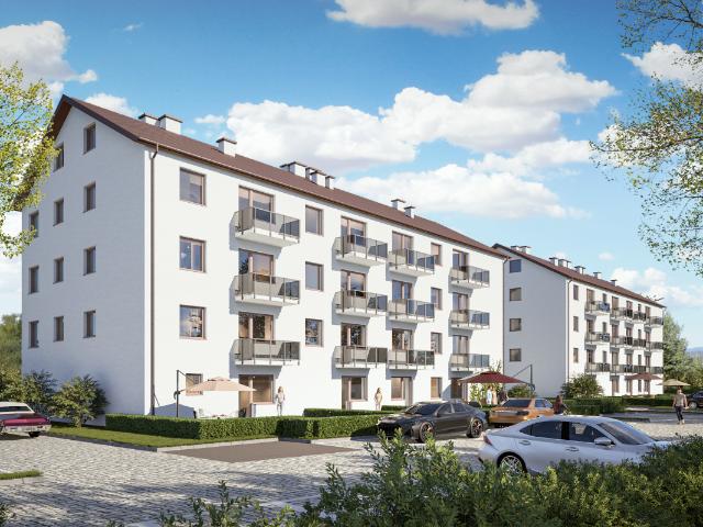 Mieszkanie, Oborniki Śląskie, Grzybowa 4, Grzybowa 4, D3
