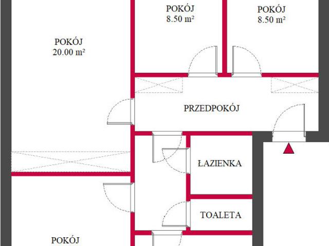 Mieszkanie, Łódź Bałuty Radogoszcz, Nastrojowa, 73.80 m², sprzedam mieszkanie