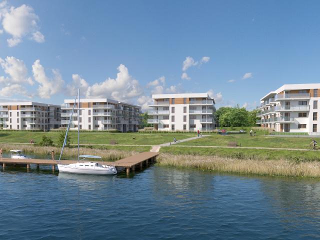 Mieszkanie, Olecko, Kościuszki, Apartamenty Przystań, M4