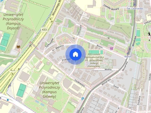 Mieszkanie ŁADNE Uniwersyt. Przyrod. Bonin PARKING