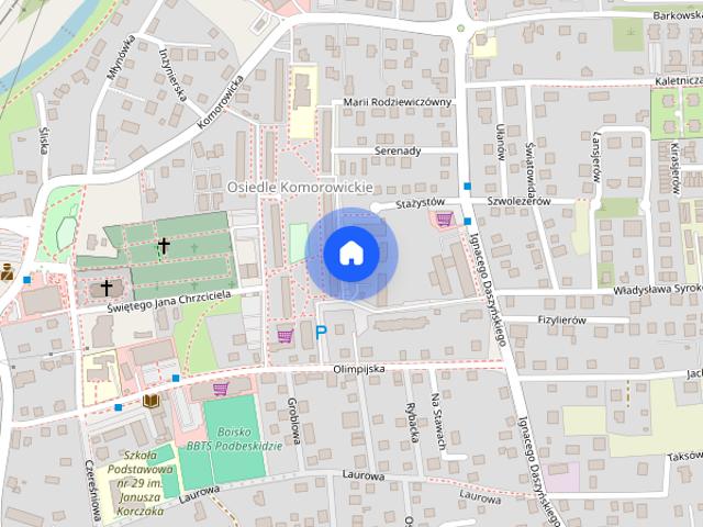 Mieszkanie Bielsko Biała Komorowice Krakowskie powierzchnia 27 m²