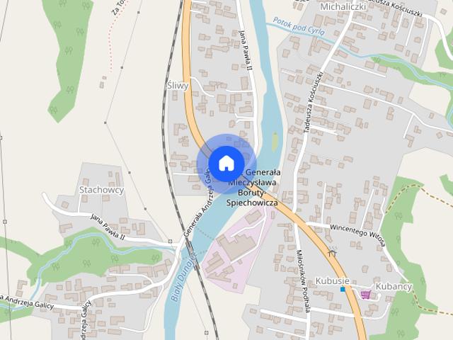 Mieszkanie blisko natury 50 m² | Biały Dunajec | ogród, altana, staw