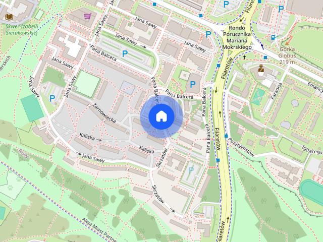 Mieszkanie dwupokojowe LSM Pana Balcera, 47,5m² do zamieszkania