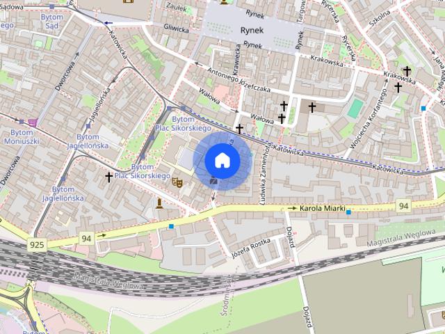 Mieszkanie dwupokojowe w centrum blisko Agory BEZ PROWIZJI