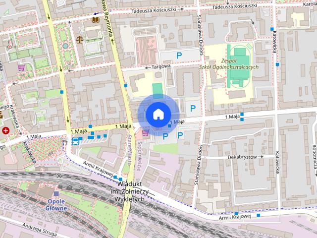 Mieszkanie dwupokojowe w centrum Opole