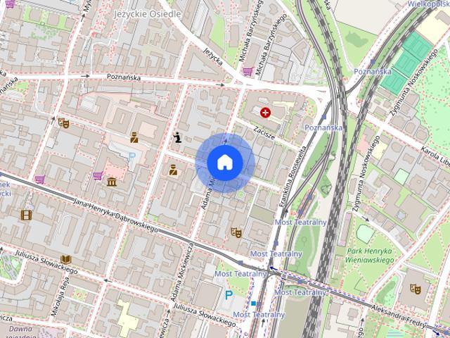 Mieszkanie dla 4 osób Poznań Jeżyce