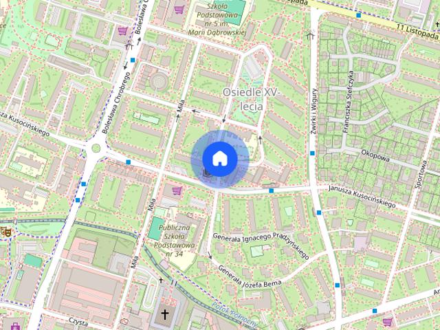 Mieszkanie dla 2 studentów/ek: 2 osobne pokoje + salon|blisko Uczelni