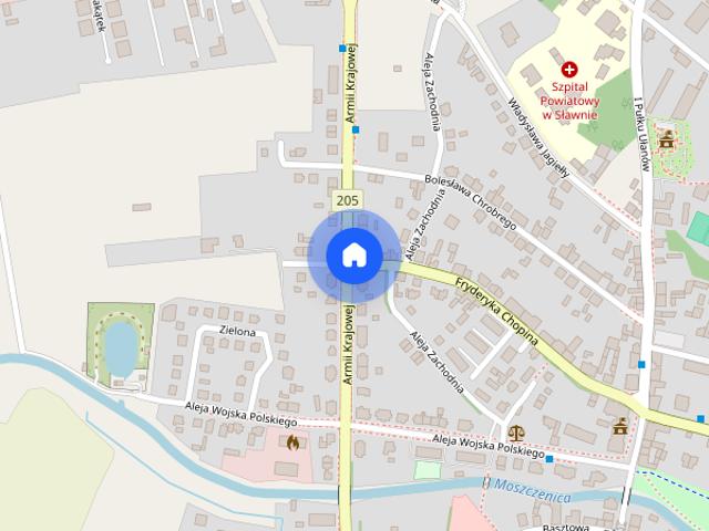 Mieszkanie do wynajęcia, 41 m², 2 pokoje Sławno