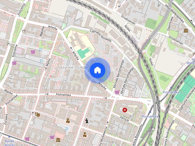 Mieszkanie do wynajęcia, 42 m², 2 pokoje Poznań Grunwald