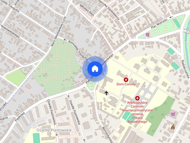 Mieszkanie do wynajęcia, 49 m², 2 pokoje Kościan