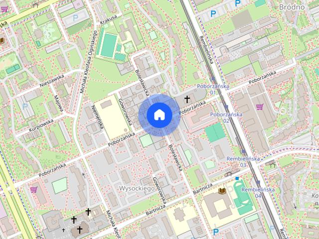 Mieszkanie do wynajęcia, 49 m², 2 pokoje Warszawa Targówek Bródno