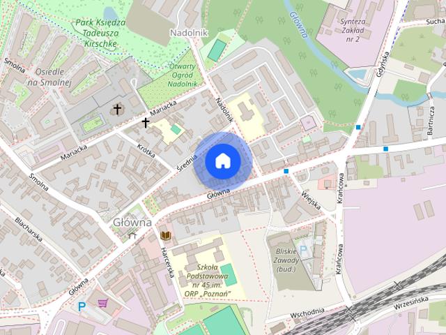 Mieszkanie do wynajęcia, 50 m², 2 pokoje Poznań Centrum