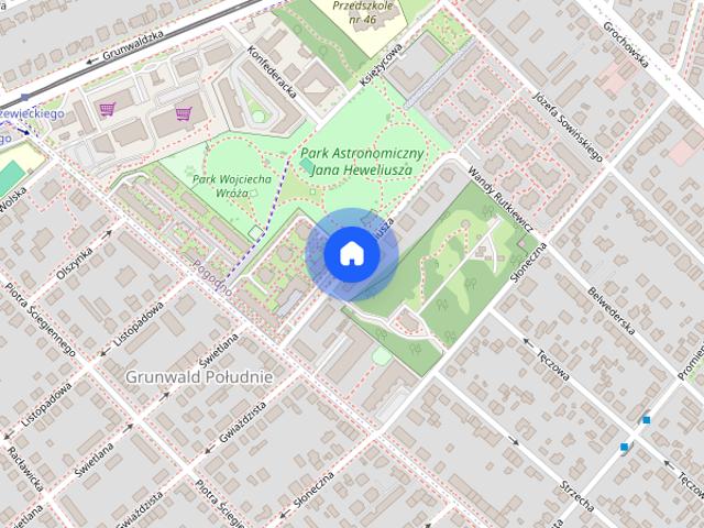 Mieszkanie do wynajęcia, 51 m², 3 pokoje Poznań Grunwald