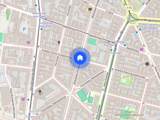 Mieszkanie do wynajęcia, 54 m², 3 pokoje Szczecin Śródmieście