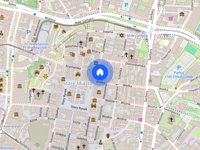 Mieszkanie do wynajęcia, 55 m², 2 pokoje Poznań Stare Miasto Stary Rynek