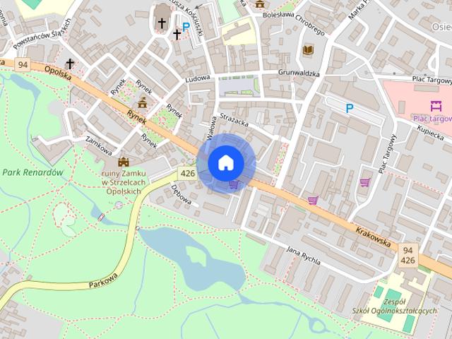 Mieszkanie do wynajęcia, 55 m², 2 pokoje Strzelce Opolskie Strzelce Opolskie