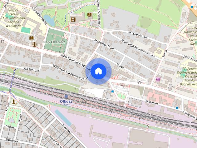 Mieszkanie do wynajęcia, 60 m², 3 pokoje Olkusz Olkusz