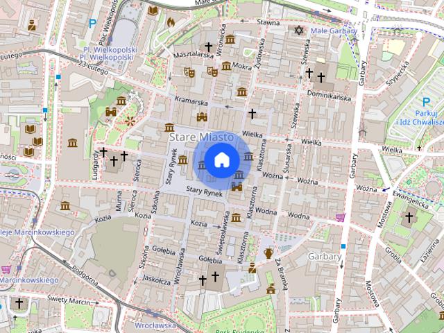 Mieszkanie do wynajęcia, 60 m², 3 pokoje Poznań Stare Miasto Stary Rynek