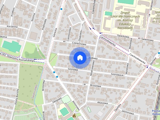 Mieszkanie do wynajęcia, 68 m², 3 pokoje Poznań Dębiec