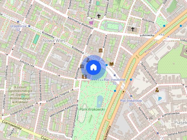 Mieszkanie do wynajęcia, 20 m², 1 pokój Kraków Krowodrza