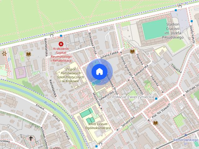 Mieszkanie do wynajęcia, 24 m², 1 pokój Kraków Zwierzyniec Salwator