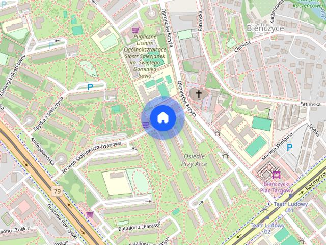 Mieszkanie do wynajęcia, 25 m², 1 pokój Kraków Bieńczyce