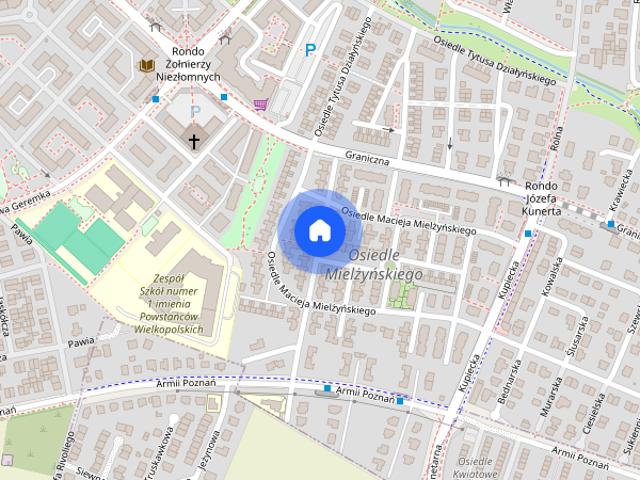 Mieszkanie do wynajęcia, 32 m², 1 pokój Swarzędz Swarzędz
