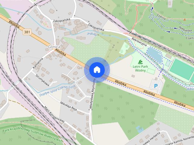 Mieszkanie do wynajęcia, 37 m², 2 pokoje Jedlina Zdrój