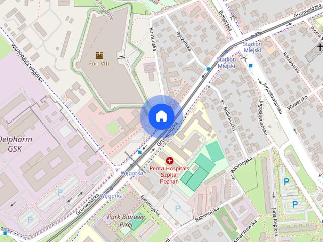 Mieszkanie do wynajęcia, 34 m², 1 pokój Poznań Grunwald