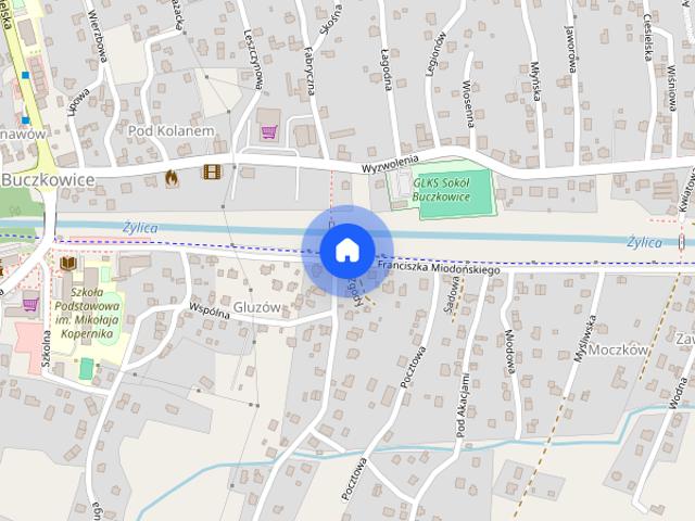 Mieszkanie do wynajęcia, 34 m², 2 pokoje Buczkowice Buczkowice