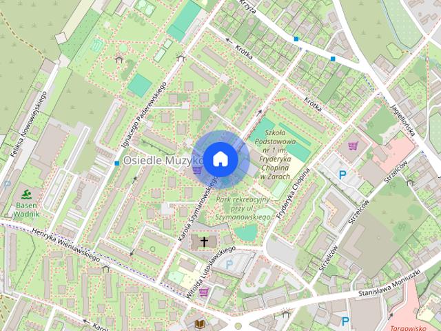 Mieszkanie do wynajęcia, 35 m², 1 pokój Żary