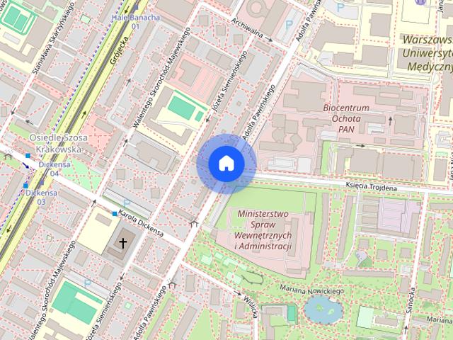 Mieszkanie do wynajęcia, 35 m², 2 pokoje Warszawa Ochota
