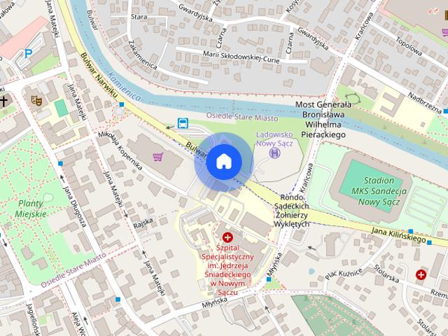 Mieszkanie do wynajęcia, 36 m², 2 pokoje Nowy Sącz