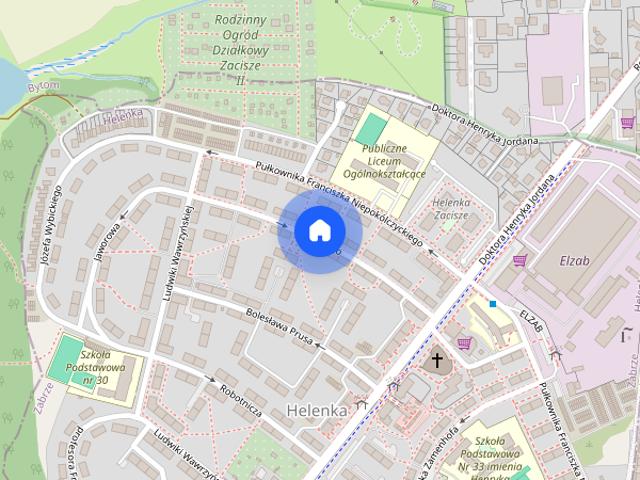 Mieszkanie do wynajęcia, 38 m², 1 pokój Zabrze Helenka