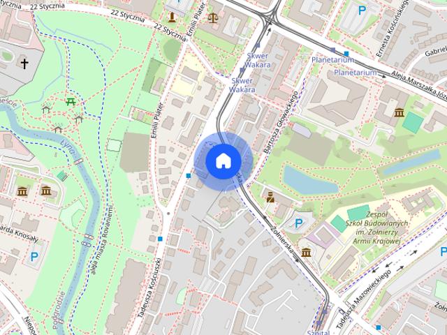 mieszkanie do wynajęcia Tadeusza Kościuszki 92 przy parku centralnym