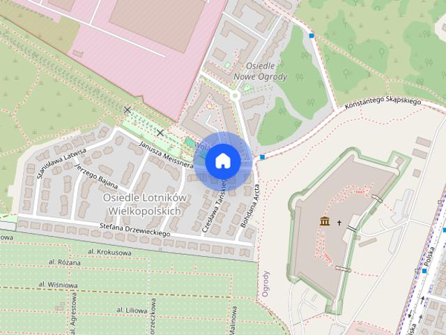 Mieszkanie do wynajęcia z balkonem w Jeżycach