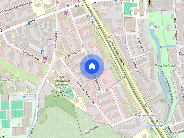 Mieszkanie do wynajęcia – Dolny Mokotów, ul. Gierymskiego