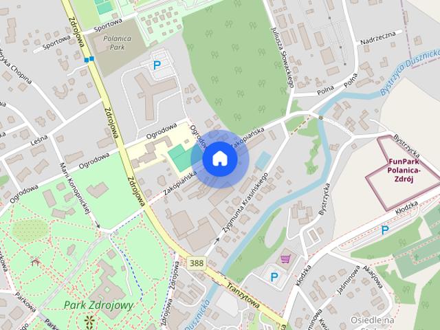 Mieszkanie do wynajęcia na długi termin Polanica Zdrój / centrum