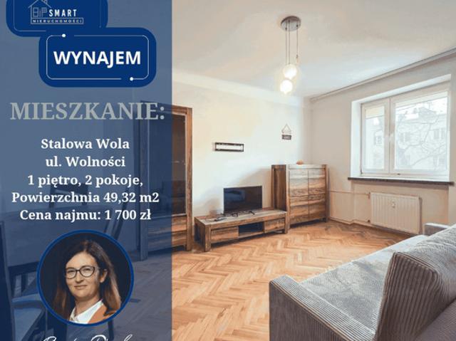 Mieszkanie do wynajęcia, Stalowowolski pow. Stalowa Wola ul. Wolności, 1700 PLN, 49,32 m2, domy 103