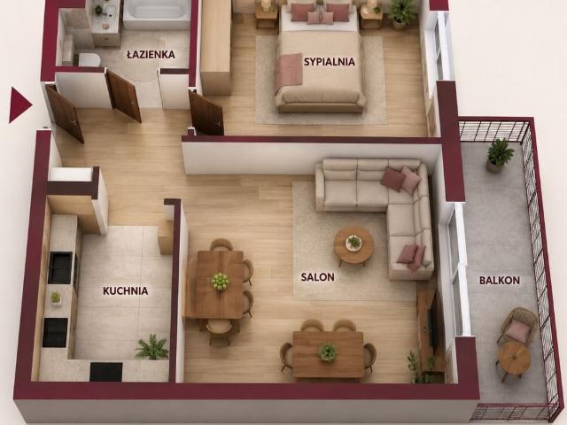 Mieszkanie, Gdańsk, Aleja Rzeczypospolitej, 37.00 m², sprzedam mieszkanie