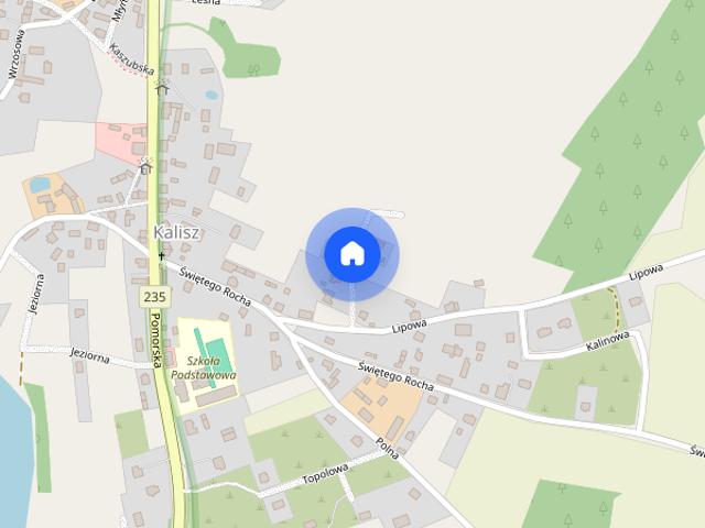Mieszkanie Kawalerka 30m2 Niski koszt utrzymania Kalisz kaszubski Dostępne 01.08