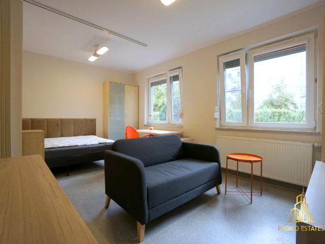 Mieszkanie kawalerka z aneksem kuchennym 27 m² na wynajem Kraków, Mistrzejowice