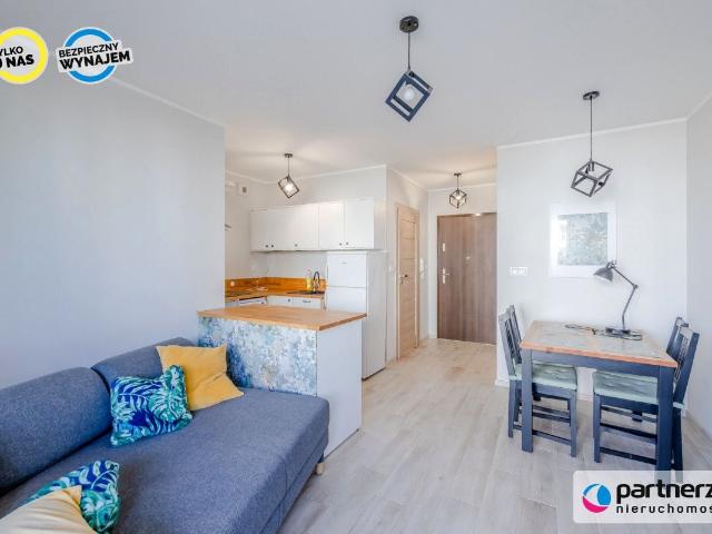 Mieszkanie kawalerka z aneksem kuchennym 27,70 m² na wynajem Gdańsk, Łostowice
