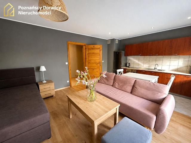 Mieszkanie kawalerka z aneksem kuchennym 30,57 m² na wynajem Poznań, Naramowice