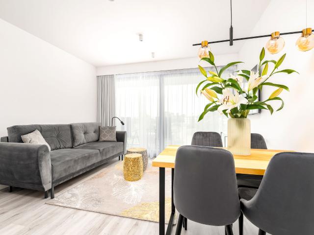 Mieszkanie kawalerka z kuchnią w zabudowie 35 m² na wynajem ul. Sosnowy Las, Mielno