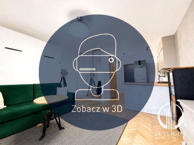 Mieszkanie kawalerka z kuchnią z oknem 25,20 m² na wynajem Warszawa, Praga Północ