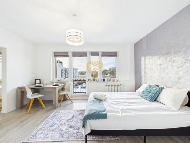 Mieszkanie kawalerka z kuchnią z oknem 31 m² na wynajem ul. Sosnowskiego, Warszawa, Ursynów