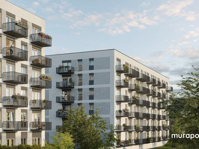 Mieszkanie, Katowice Bogucice, Ludwika, Murapol Nowe Bogucice, 2.A.3.01