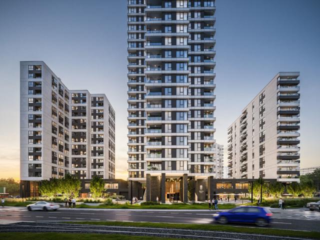 Mieszkanie, Katowice Wełnowiec Józefowiec Wełnowiec, al. Wojciecha Korfantego 85, ATAL SKY+ Apartamenty Inwestycyjne, c.1.9.09