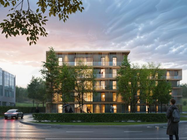 Mieszkanie, Lublin Wieniawa Miasteczko Akademickie, Głęboka 32A, THE ONE, 98 CENA NETTO